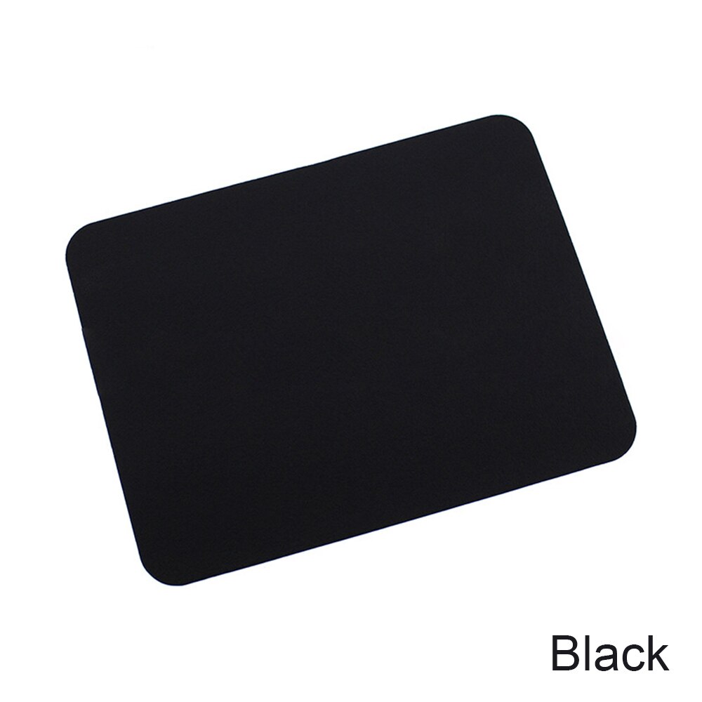 Office Silicone Mouse Pad Non-Slip Mousepad Washable Small Mouse Mat 8.1 * 6.2 Inches for Computer Laptop Office Work Home: Black