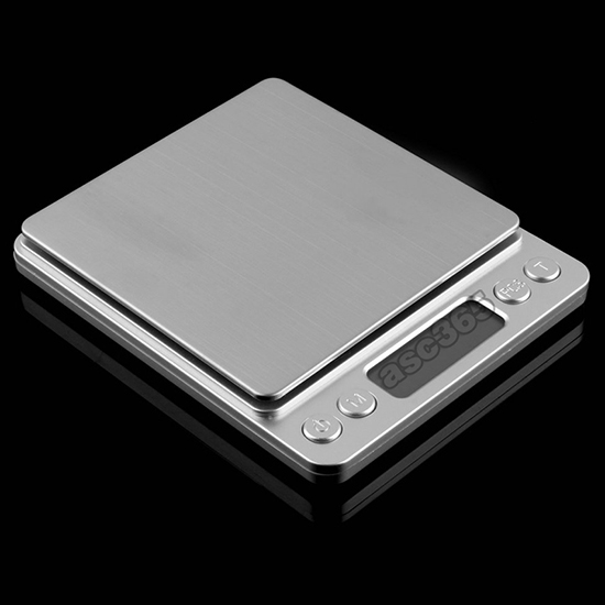 Mini Digital Gram Jewelry Scale LCD Display lLab Balance Digital Gram Jewelry Food scales 2000g x 0.1g