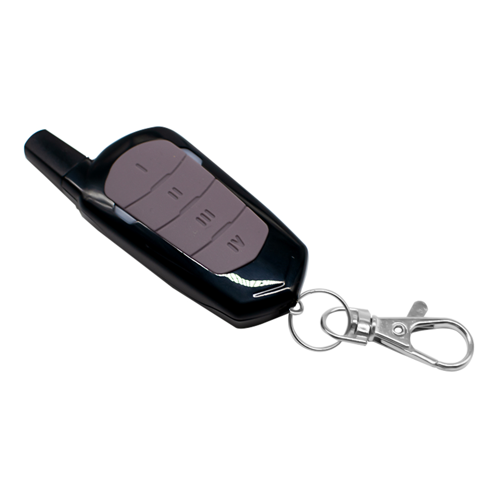 433.92 MHz Klonen Elektrische Poort Garagedeur Afstandsbediening Sleutelhanger 433 mhz Vaste Code Cloner: Goud