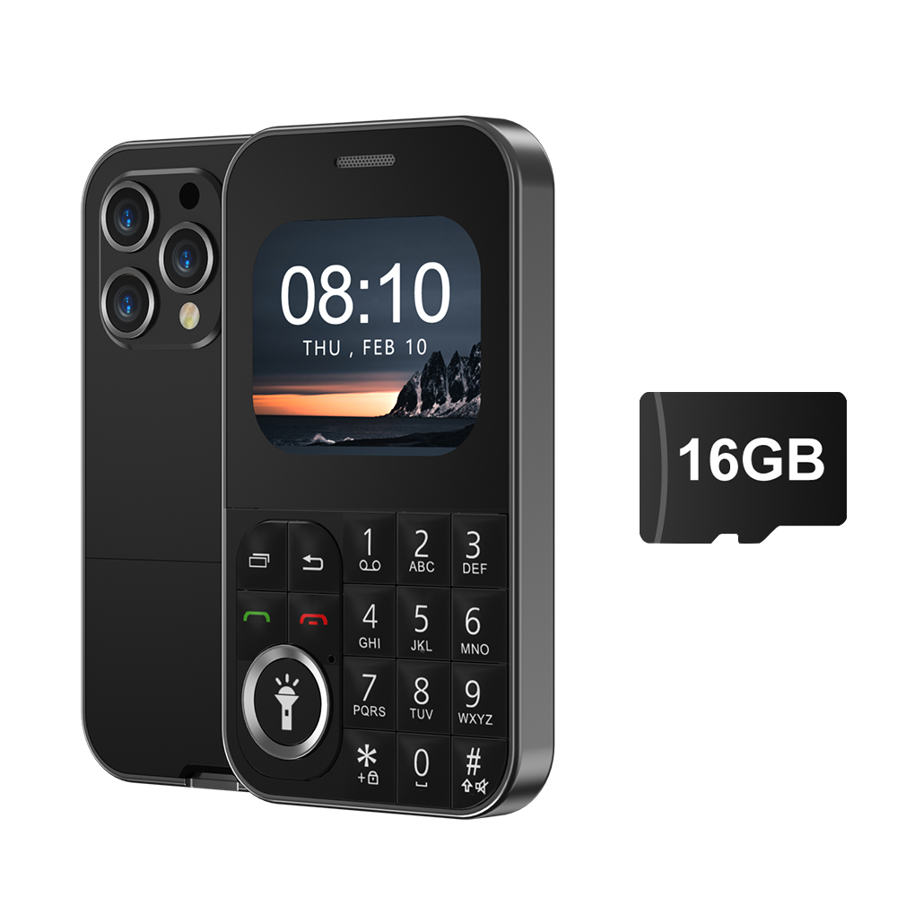 SERVO V9 kleine kaart mobiele telefoon Dual SIM stand-by zaklamp Magic Voice Speed Dial Retro camera Kleurrijke draagbare functie telefoon: GRIJS
