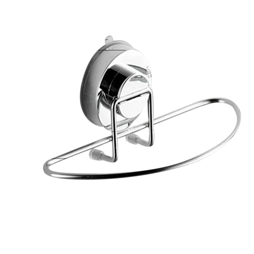 Edelstahl Küche Schlecht Toilette Saugnapf Regal Gestell Mit Handtuch Bar Q9