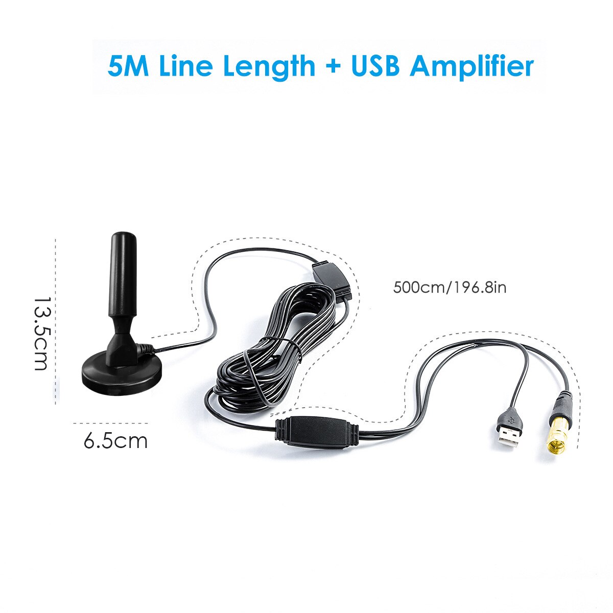 Sigma Power stick 3 foot Black CB Antenna CB radio fire stick type