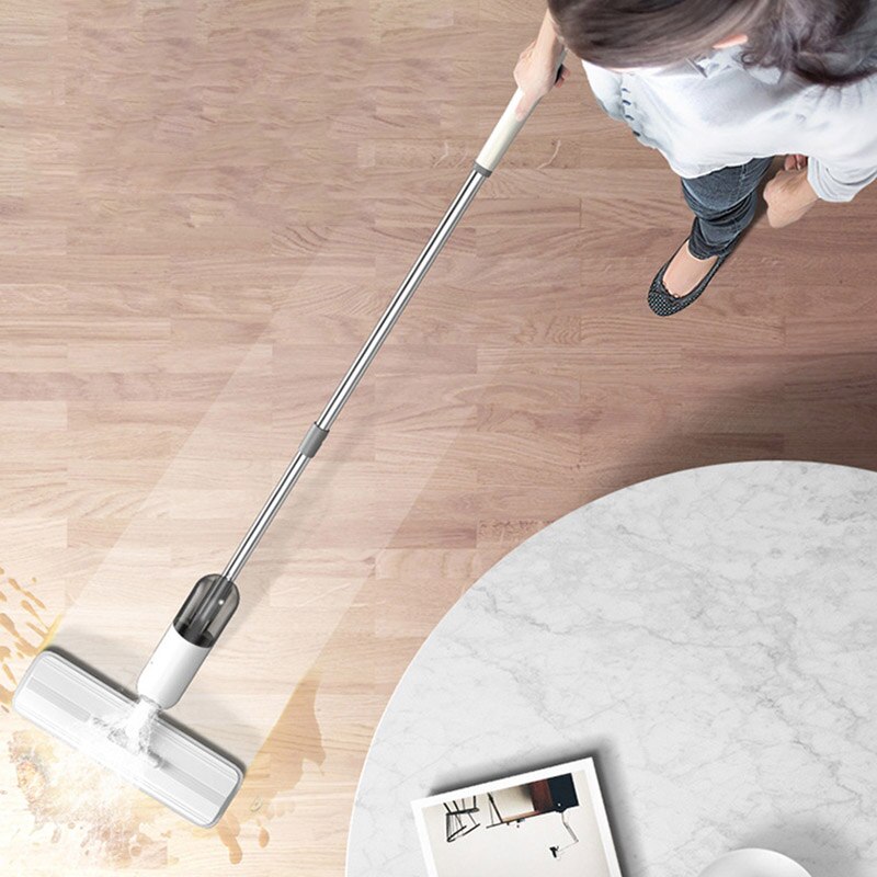Oneup spray water desinfecterende vloeibare dweil huishoudelijke houten vloer dweil 360 graden roterende handmatige waternevel dweil