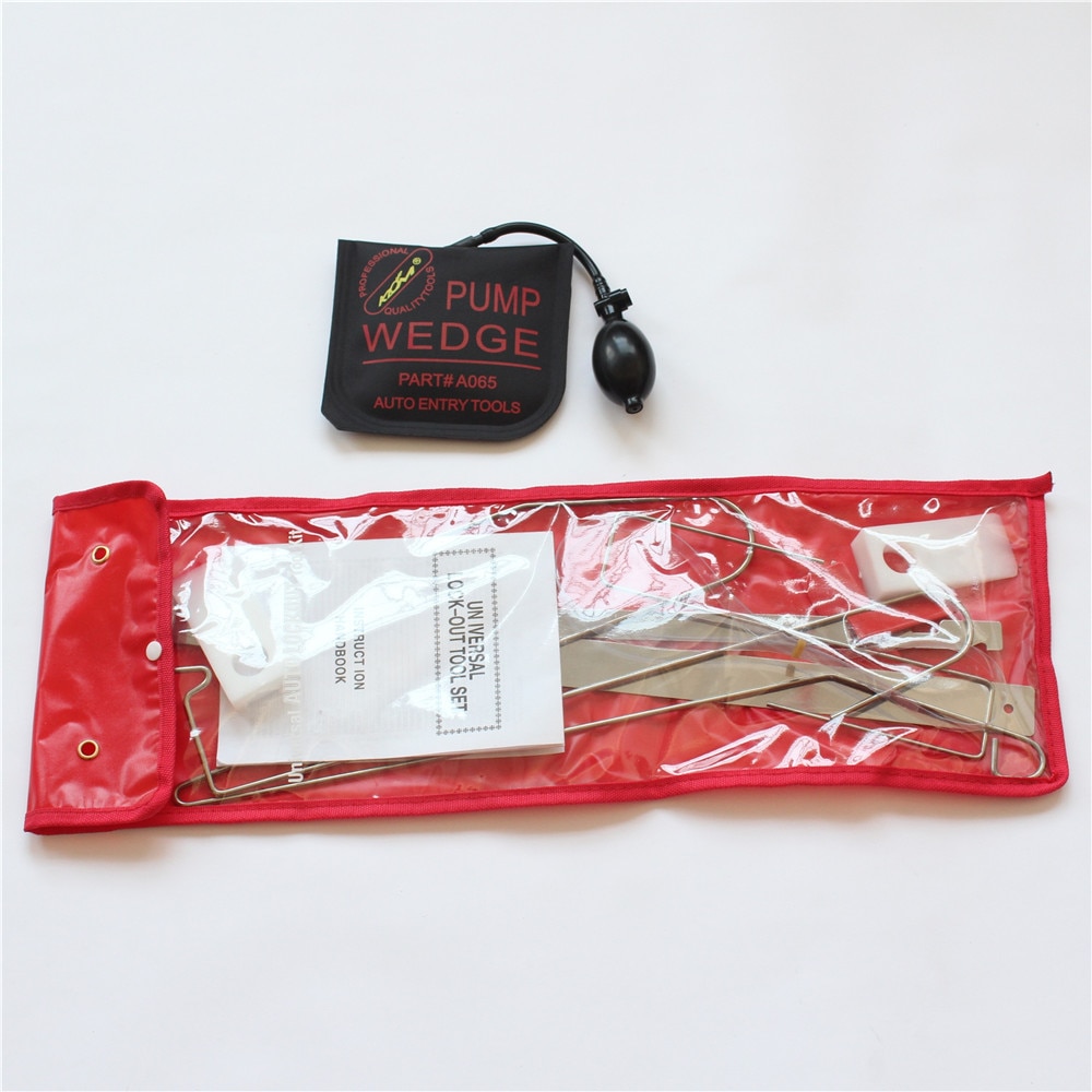 12Pcs/set Car Lockout Quick Open Kit Air Wedge With Airbags suit For Car 4S Shop / Car repair Shop / DIY Repair man