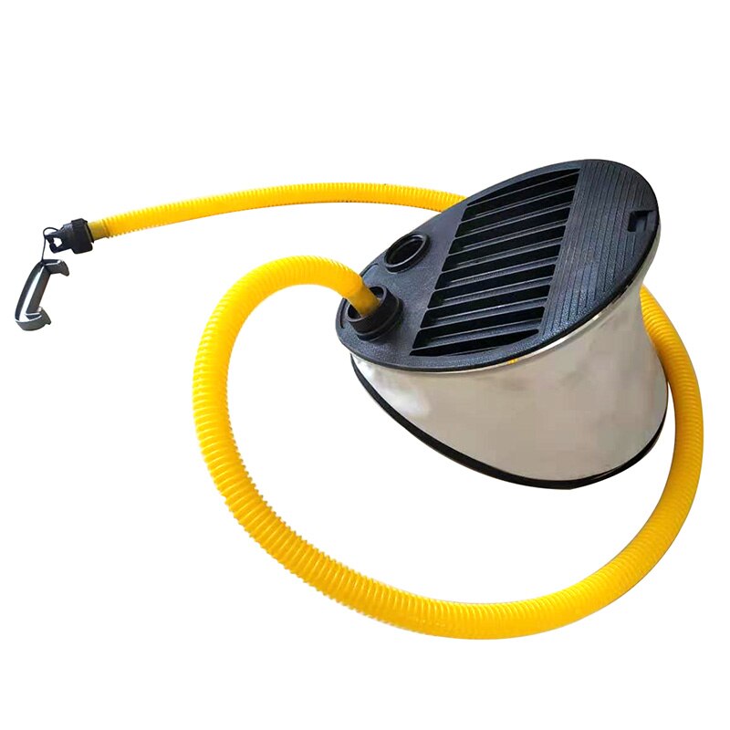 Boat Accessories Air Step Foot Pump Inflatable Mattress Raft Bellows Double Action Inflator Air Pump for Inflatable Boat