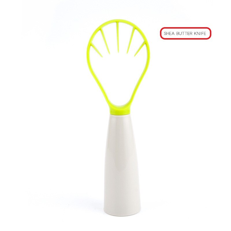 Kitchen Gadgets Set 9 Peeler Can Opener Lemon Pressing Avocado Knife Pizza Wheel Ice Cream Scoop Kitchen Fruit Baking Cook Tools: Avocado knife