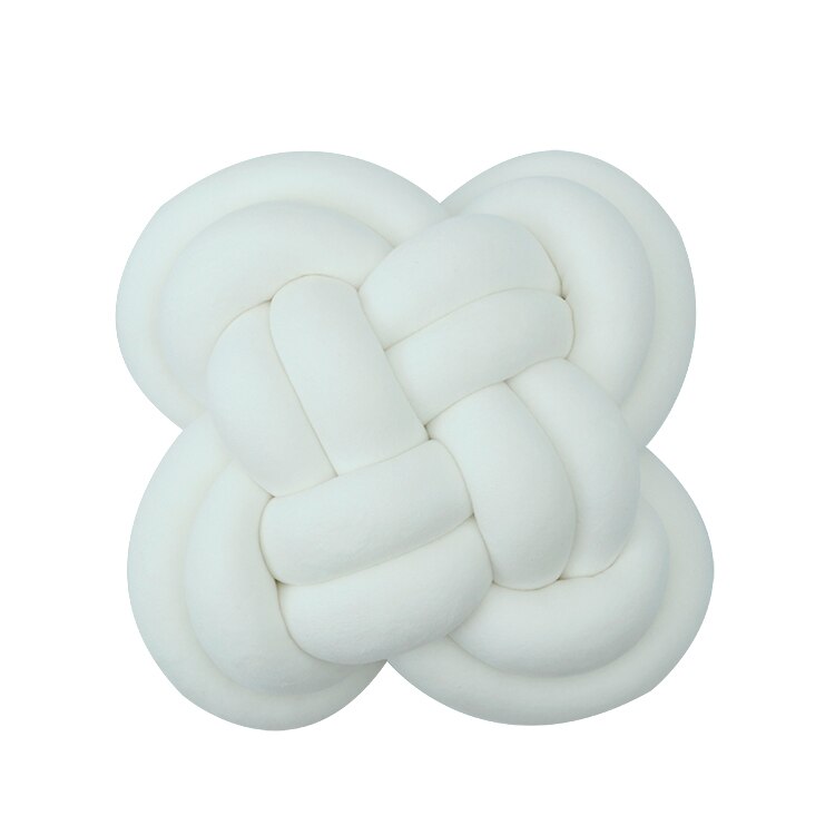 Bumpers Kussen Knoop Kussens Baby Knuffel Kussen Wieg Bumper Weven Bescherming Kussen Pad Accessoires YYJ006: YYJ006C