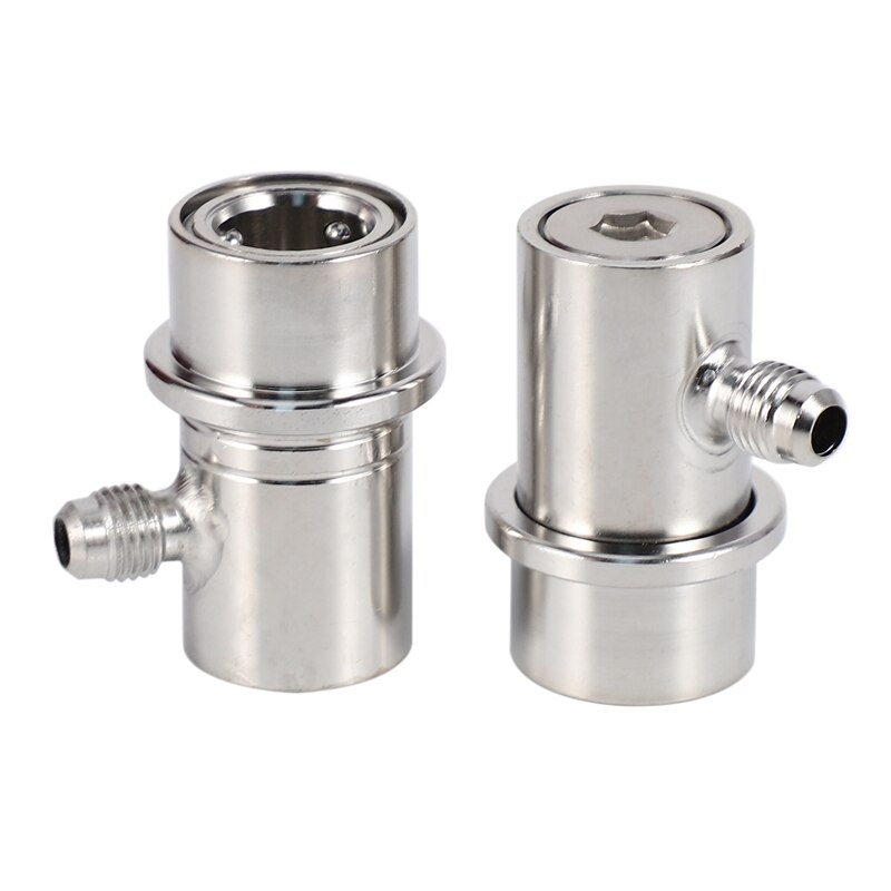 Cerradura de bola de acero inoxidable de alta resistencia, desconexión de barril Corny, Gas y líquido (MFL/Barb), barril de cerveza casera