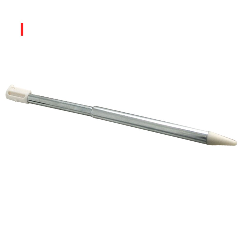 Stylus Pen Touch Screen Stylish Extendable Writing Metal Portable Assistant Durable Practical Game Console For L I DS XL: White I