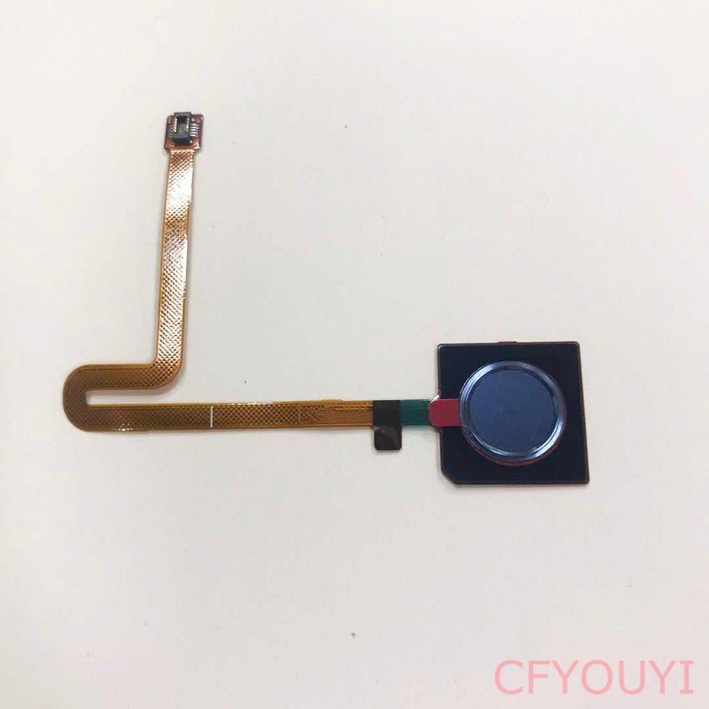 Voor Lg Q60 Vingerafdruk Sensor Key Flex Kabel Vervangen-Blauwe Kleur