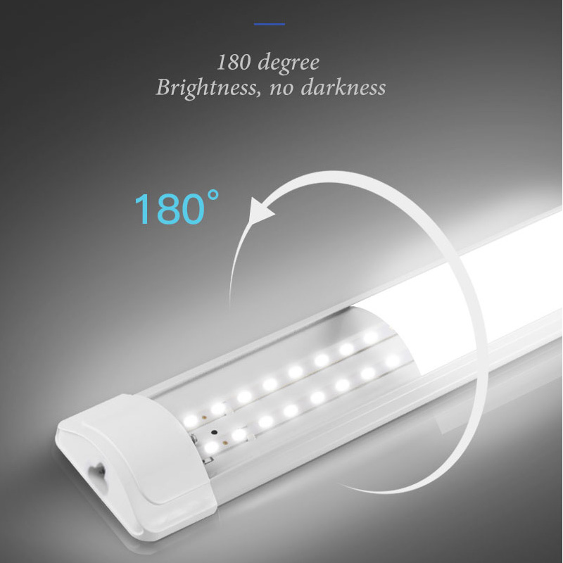 Tira de luces Led de tubo de 220V con Cable, accesorio de luces para el hogar, dormitorio, cocina, armario, iluminación, lámpara interior, tubo de 110V