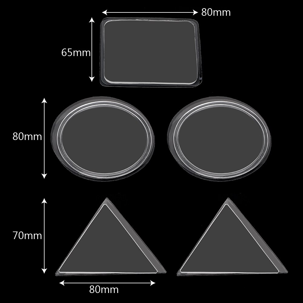 Transparent Car Mobile Phone Holder Anti-slip Mat Sticky Gel Pad Tablet Phone Bracket Wall Sticker Anti Slip Mat Magical