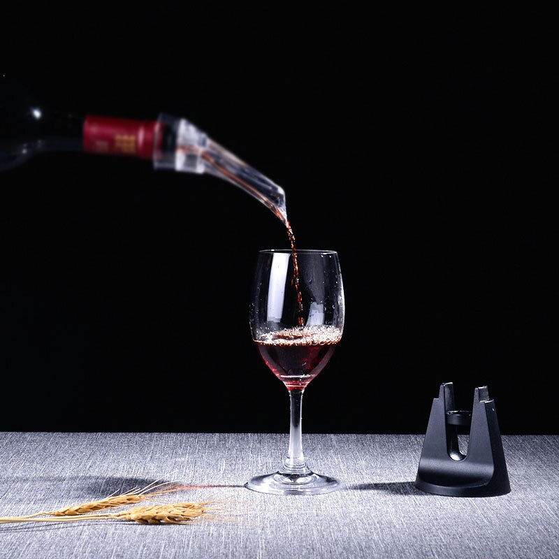 Décanteur rapide acrylique | Outils de cuisine, décanteur rapide, vin blanc rouge séparateur de filtre, bouchon supérieur, déversement de vin, décanteur de vin, aérateur verseur