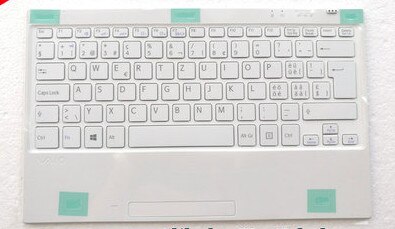 Original Keyboard for SONY TAP11 VGP-WKB16 Tablet Bluetooth Wireless Keyboard Russian Korean Spanish Arabic Japanese French: Swiss white