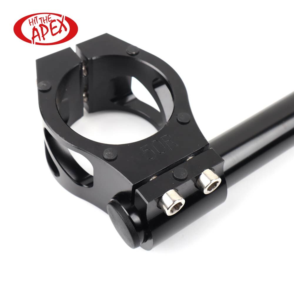 Manillar Clip-on para motocicleta de aleación de aluminio de 50mm, Triple velocidad Triumph 2005 2006 Daytona 675, manillares de clipones triples Steert
