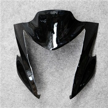 Carenado superior para faro delantero, accesorio para Kawasaki ER6N, , ER-6N, 13, 14, 15: Negro