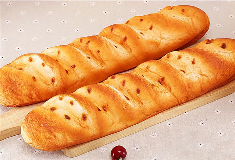 1pc Lifelike Artificial Long Bread Simulation French Loaf Of Bread Food Model Photo Prop Home Decoration Photography Props