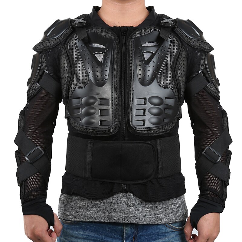 Genuine Motorcycle Jacket Racing Armor Protector ATV Motocross Body Protection Jacket Clothing Protective Gear Mask