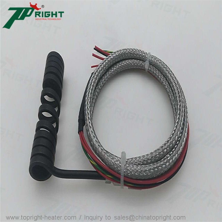 ID20x300mm runner coil heating element 220v 1000w