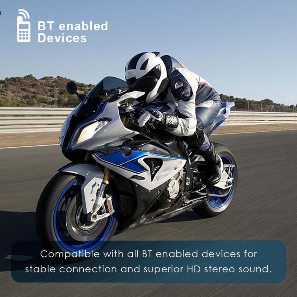 QTB35 Motorcycle Motorbike Helmet Intercom CSR Bluetooth 4.1 Headset Interphone Motorcycle Accessories Supplies