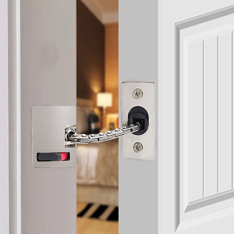 Zinklegering deur keten Gegalvaniseerde meerdere kleur lock deur keten voor Diverse deur keten eenvoudig te installeren Security inbreker