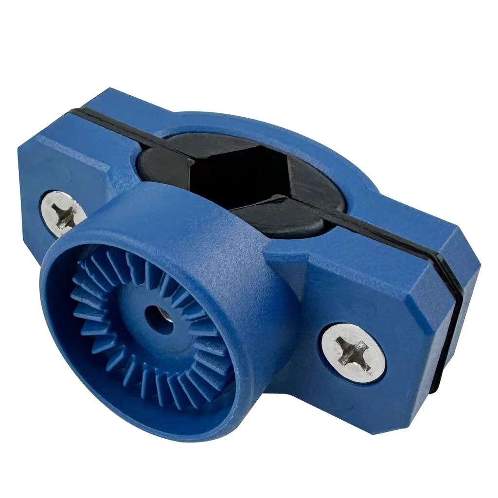 Adjustable Spinning Portable Plastic Fishing Rod Holders Racks Bracket Pole Holders to Bike and ATV Rod Rack for Bicycle Fishing: SKY BLUE