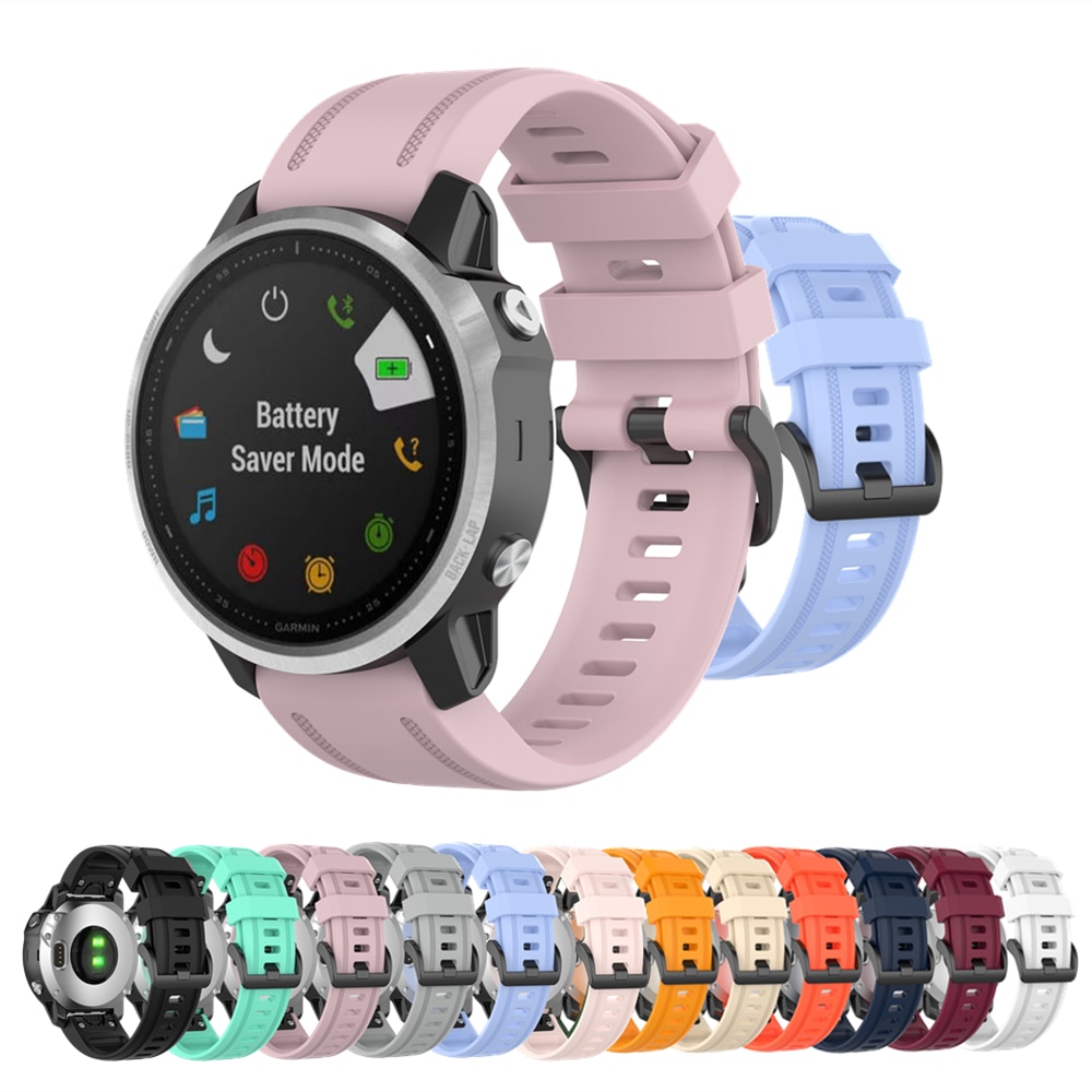 Dla Garmin Fenix 7s 6S 5S Watchband 20mm pasek do bransoletki dla Fenix 6s Pro 5s Plus opaska silikonowa szybka wymiana opaska na nadgarstek
