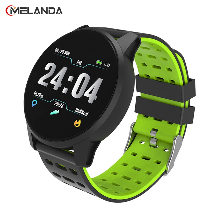 Sport Smart Horloge Mannen Vrouwen Bloeddruk Waterdicht Activiteit Fitness Tracker Hartslagmeter Smartwatch Voor Android Ios