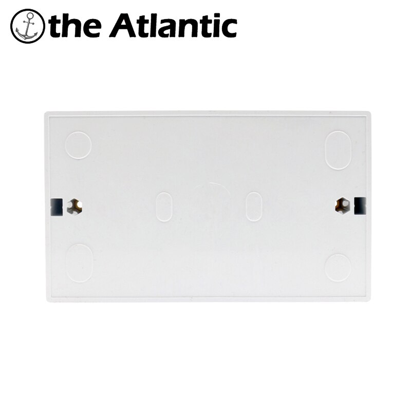 Caja de instalación externa de 146mm x 86mm, caja de conexiones externas, caja de instalación de superficie, caja exterior para enchufe de interruptor, tipo 146