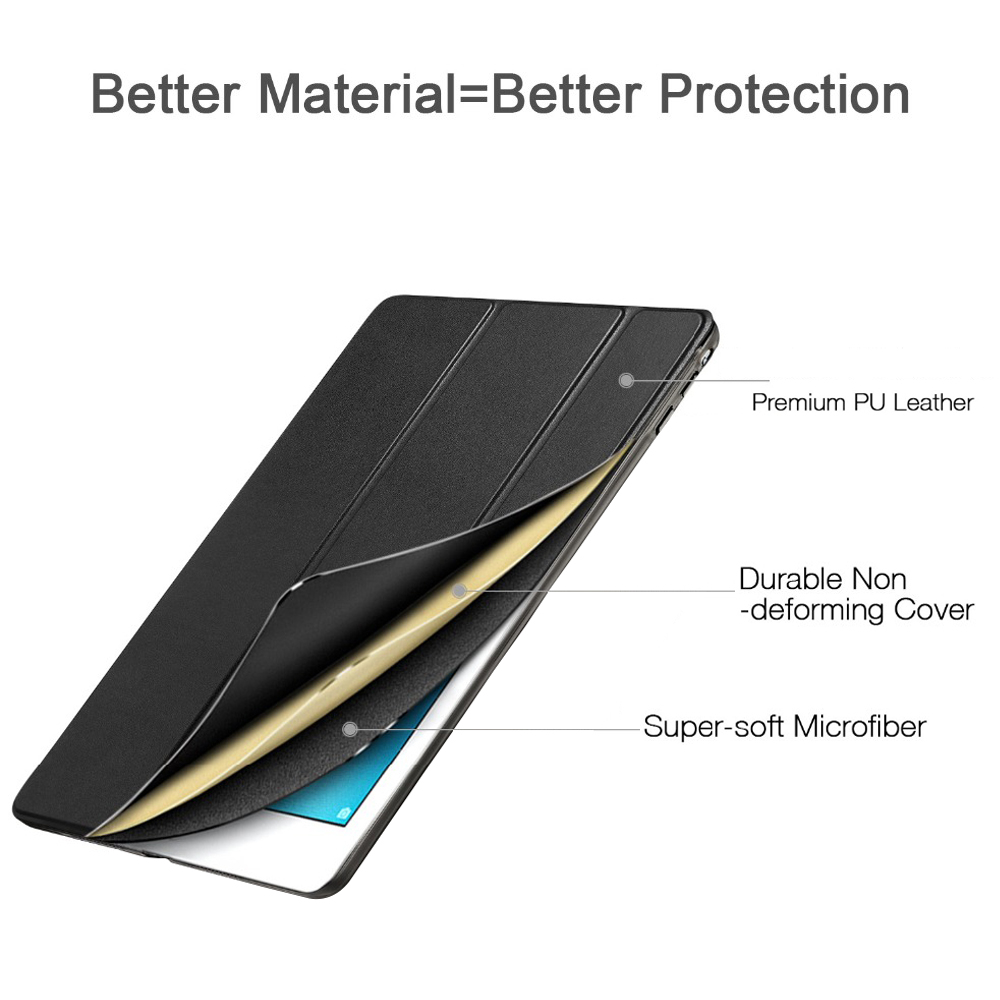 Funda Samsung Galaxy Tab A 10,1 DE SM-T580 SM-T585 Tablet caso titular de Coque + de templado de vidrio de película