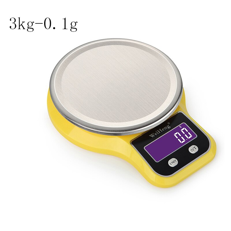 SHIOUCY Digital Kitchen Scale, 7.5 kg, 0.1 g, Digital Scale, Electronic Scale, Letter Scale, Precision Scale, LCD Display, Illuminated Display, Store Scale