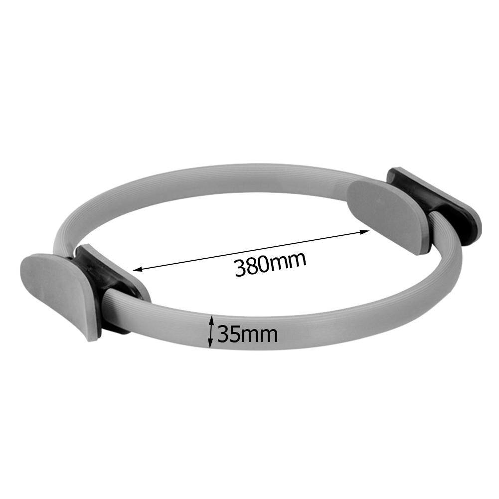 Yoga Magic Circle PP Dual Grip Pilates Ring Body Building Training Circle Fitness Circle Yoga Resistance Circle Workout Tools