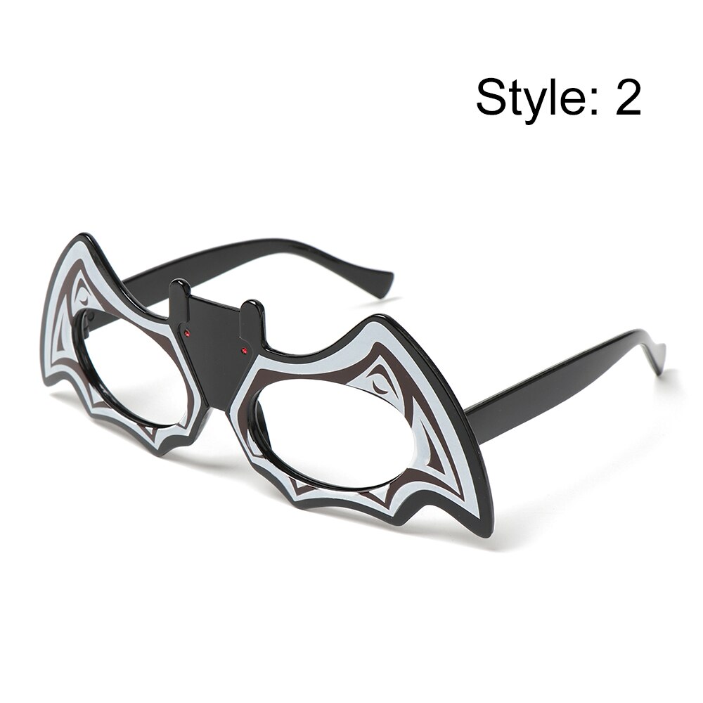 Masquerade Party Halloween Glasses Funny Pumpkin Skull Spider Web Glasses Scary Eyeball Halloween Decorations Glasses: 02