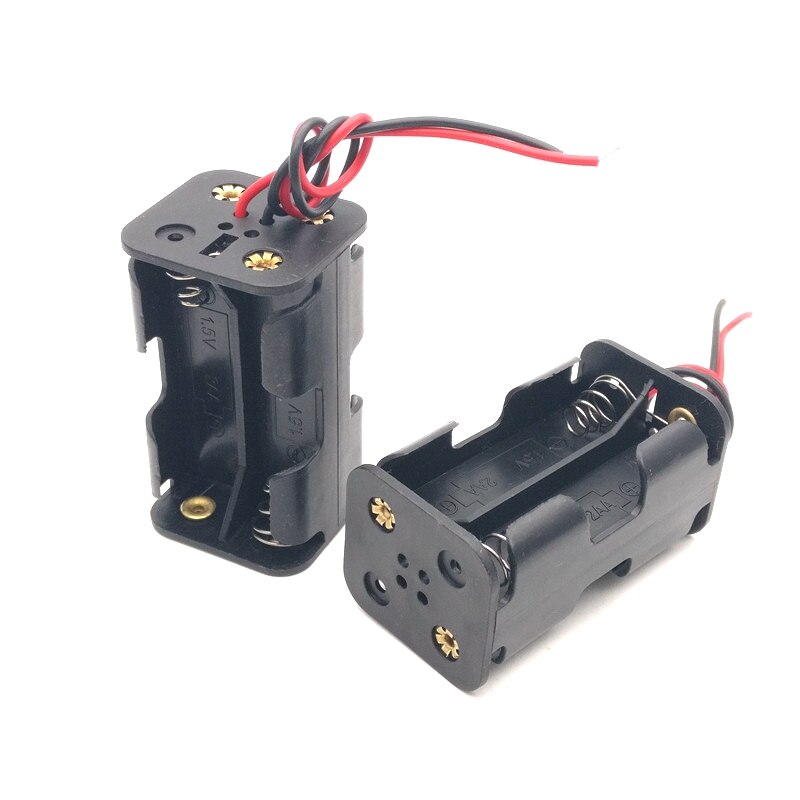 20pcs back to back 4xAA Battery Holder Case With Wire Leads