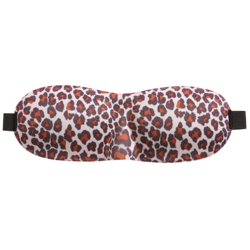 1pc 3D Eye Shade Sleeping Mask Cover Natural Silk Blindfold For Sleep Assist and Eye Relaxation Home Hotel Plane: 12