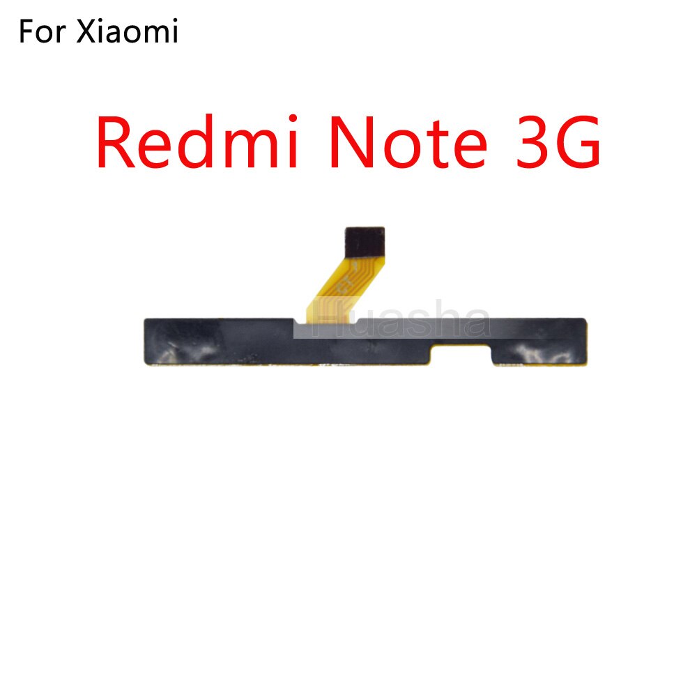 Power Volume Button Switch On Off Button Flex Cable For Xiaomi Redmi 3 3S 4A Note 2 3 4 5 Plus Pro 4X S2: Redmi Note 3G