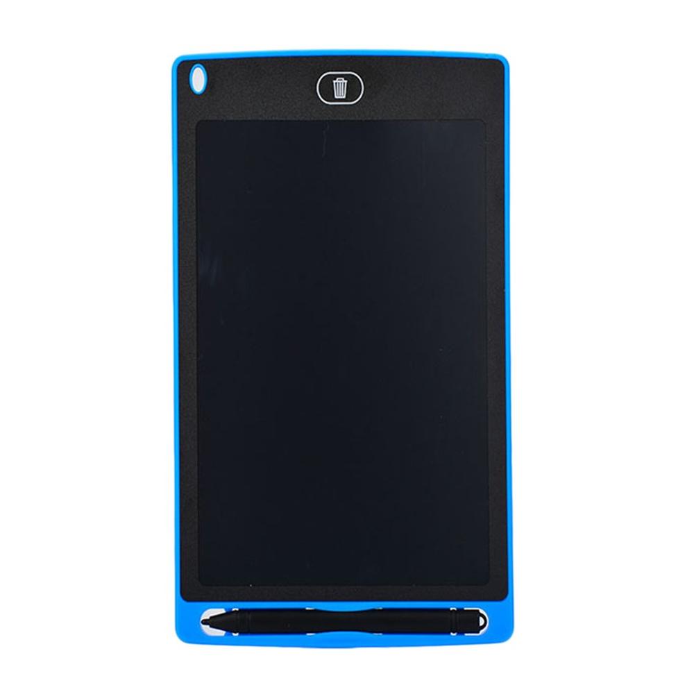 Tableta de dibujo de escritura de 8,5 pulgadas, Bloc de notas Digital LCD, tabla gráfica de escritura a mano, tablón de anuncios para educación,: Azul