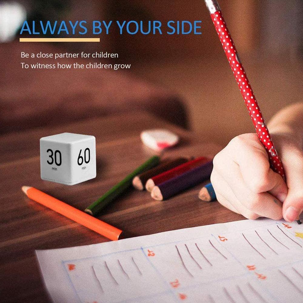 1pcs Electronic Cubic Timer Countdown Kitchen Cube Tools Kitchen Cocina Time Stylish Mini Management Stopwatch X8K9