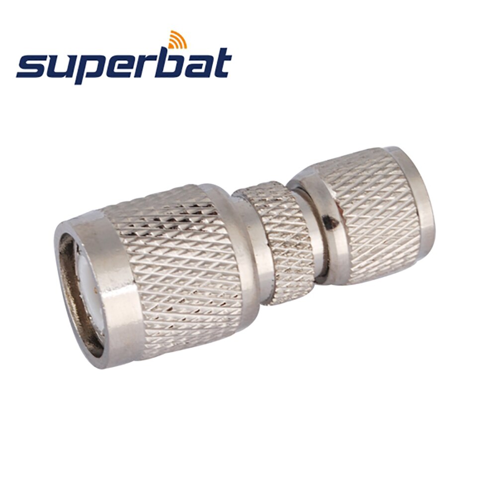 Superbat 5Pcs Mini-Uhf Naar Tnc Adapter Mini-Uhf Stekker Naar Tnc Stekker Rechte Rf Coaxiale connector