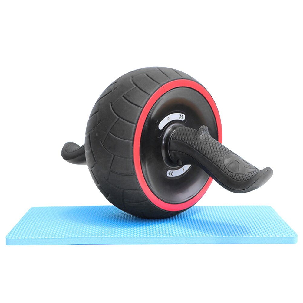Training Fitness Equipment Ab Roller Resistance Abdominal Wheel with Mat Core Exerciser Equipments Gym Training