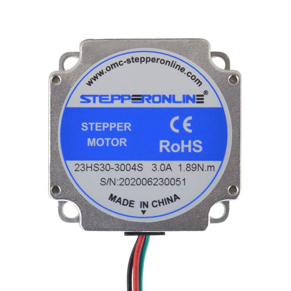 Free ship ! 1PC Nema 23 Stepper Motor 57 Motor 1.9Nm(269oz.in) 3A 76mm Nema23 Step Motor 4-lead for CNC Milling Machine