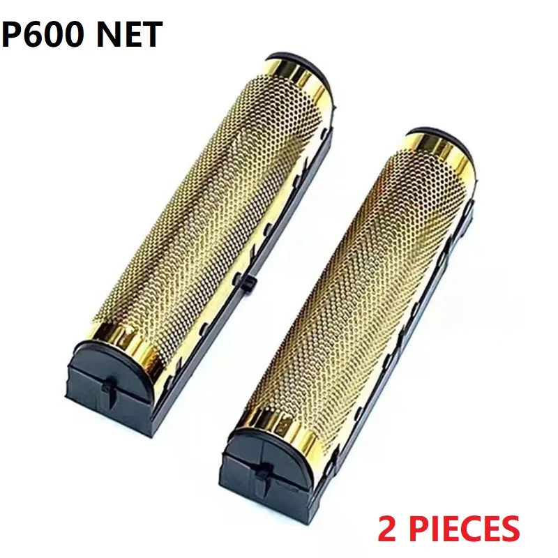 Pop Friseure P800 P700 P600 Professioneller Haarschneider, 0 mm Klinge, Standard-einstellen für Haarschneidemaschine, austauschbarer Schneidkopf: Grau