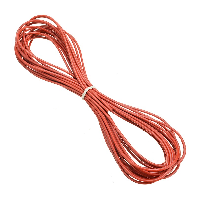 Carbon Fiber Underfloor Heating Cable Wires Silicone Rubber With Far Infrared Function 10M For Floor Heating Parts