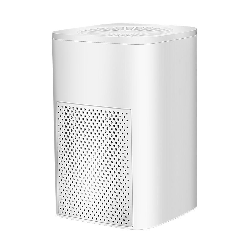 Air-Purifier Ozone Generator Ionizer Generator Purification Home Toilet Deodorizer Pet Deodorizer USB Air Purifie For Bedroom: WHITE