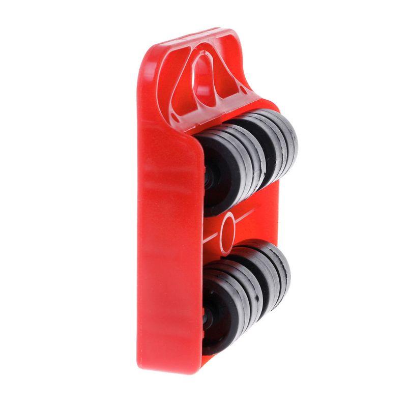 4pcsMoves meubles outil Transport manette vitesse roue mobile curseur dissolvant rouleau He