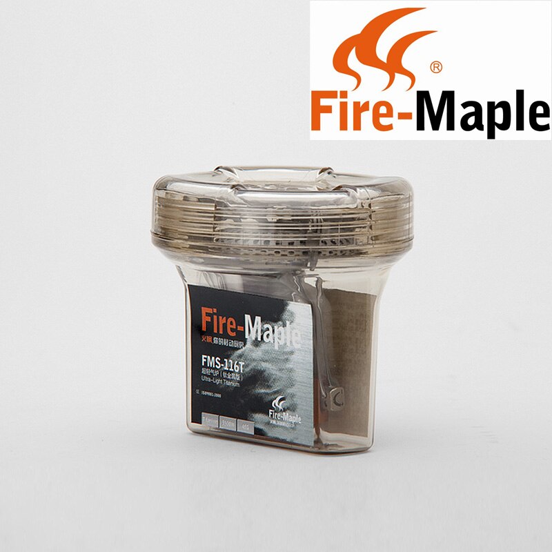 Fire Maple FMS-116T One Piece Folding Gas Stove Outdoor Climbing Ultralight Titanium Camping Stove Gas Stove Burners 48g