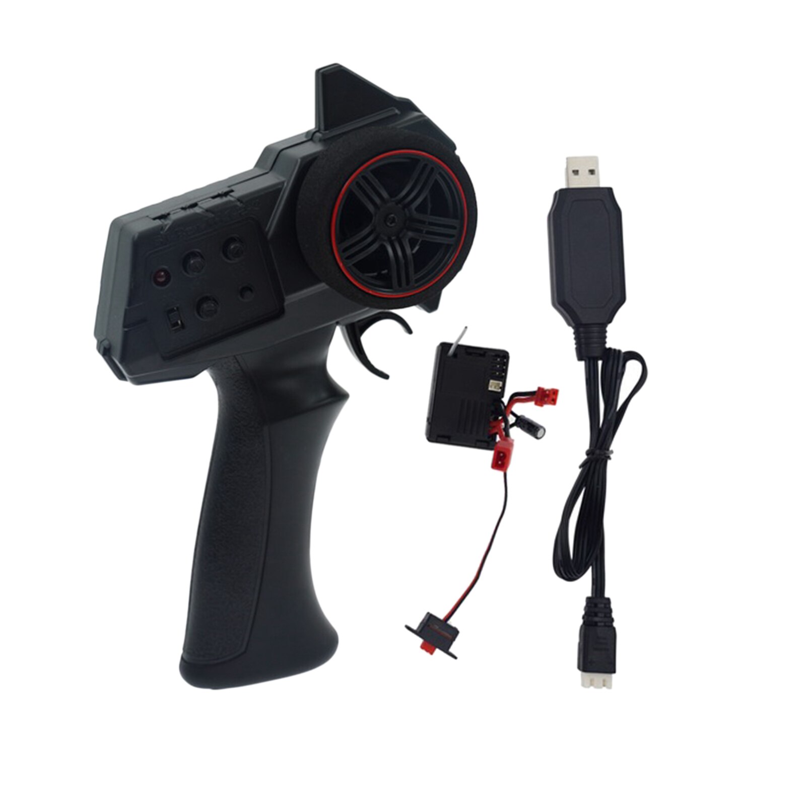 2.4G 3CH Remote Control Transmitter And Receiver Set with USB Cable RC Parts