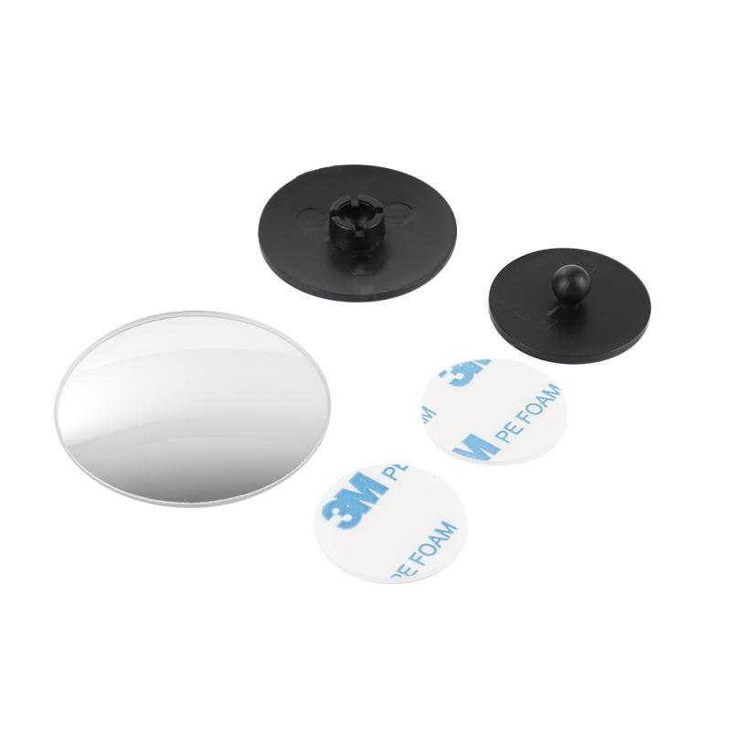 2pcs Car Rearview Mirror Driver Side Wide Angle Round Convex Car Auto Rear View Blind Spot Mirror Auto Product Car Accessories