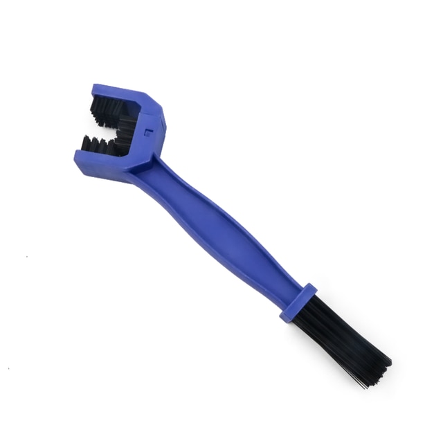 Bicycle Cleaning Kit Mountain Bike Chain Cleaner Scrubber Tire Brushes Washing Glove Cycling Maintenance Tool Accessories: Blue Brush