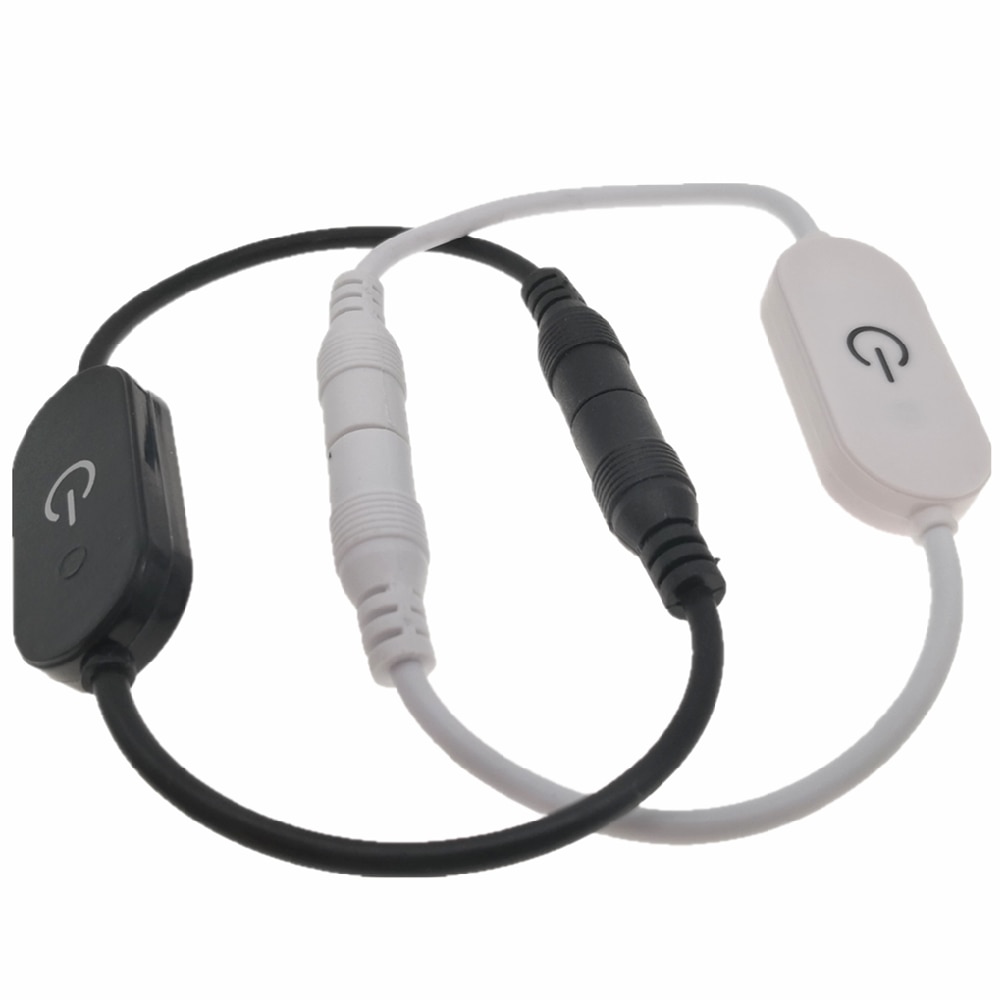 LED Strip Touch Dimmer Brightness Control LED Dimmer Switch 1keys Dimmer 12V-24V Light Switch Adjustment 3528 5050 5630